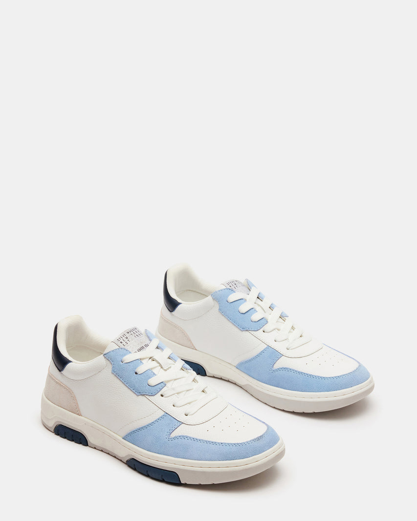 MAXTONN WHITE/BLUE LEATHER