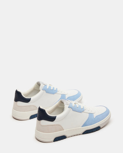 MAXTONN WHITE/BLUE LEATHER