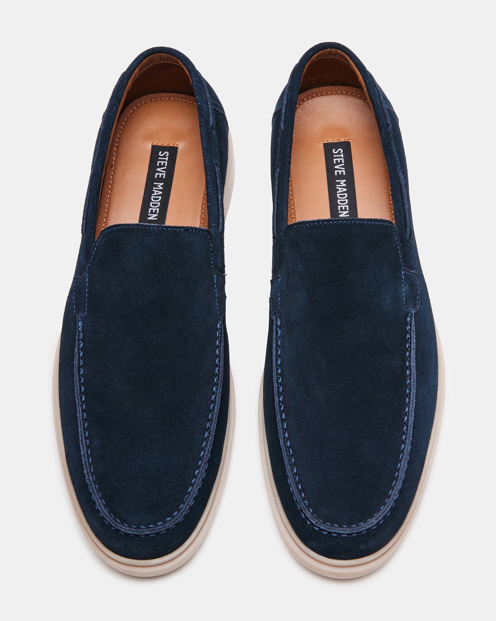 NEEKON Navy Suede Loafer | Men's Casual Loafers – Steve Madden