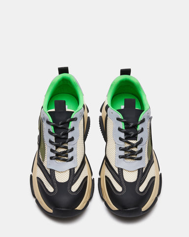 Olive green steve madden hot sale sneakers