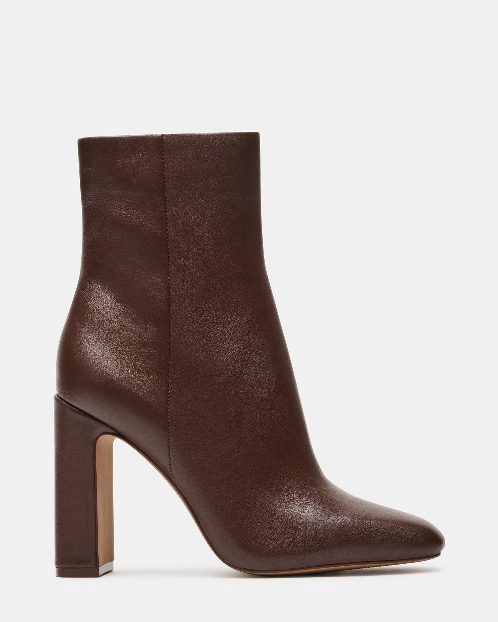 Bigsizeheels Square-toe block-heeled thick-soled patent leather boots -  Orange | High heel boots ankle, Heeled ankle boots, Brown ankle boots