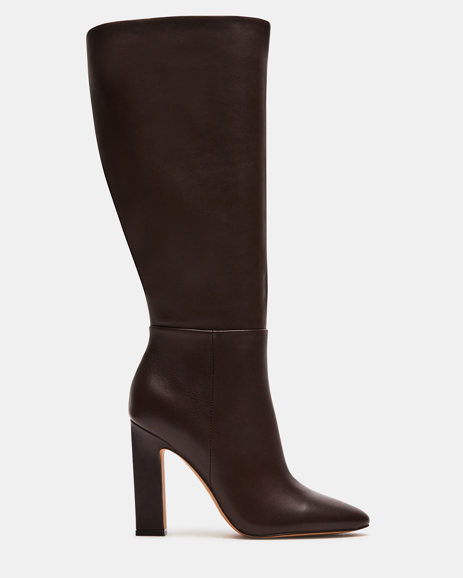 Calf fitting heel boots - Cosmea burgundy calfskin - Fillies and Boots