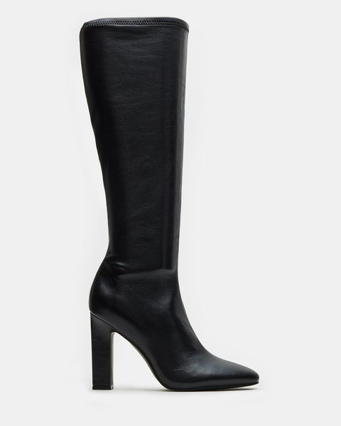 ARIA Black Knee-High Boot | Women's Boots – Steve Madden