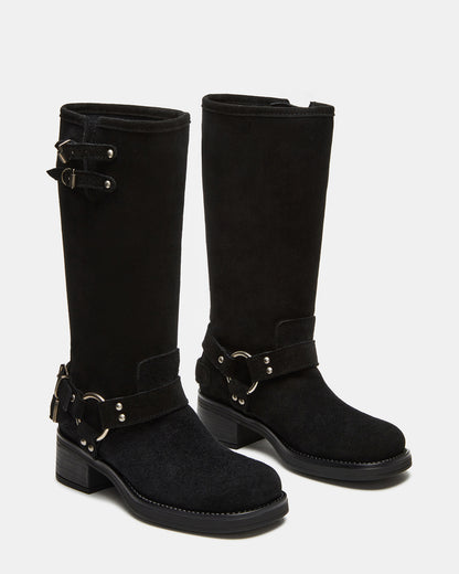 ASTOR BLACK SUEDE