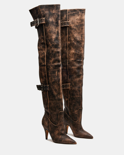 BADDIE BROWN DISTRESSED