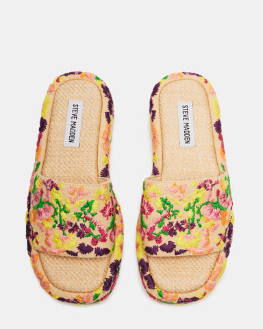 Steve madden floral discount sandals