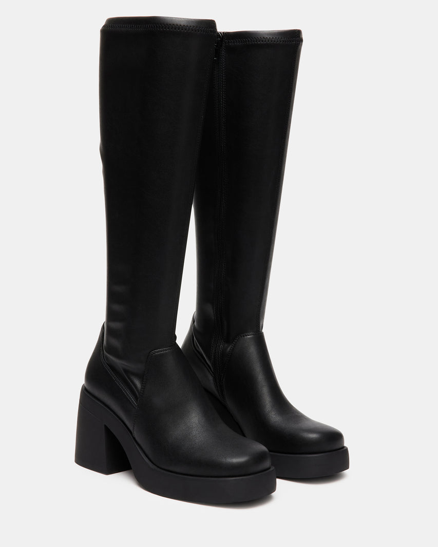 BERKLEIGH BLACK WIDE CALF