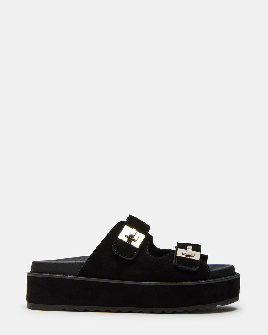 BIGSCHMONA BLACK SUEDE