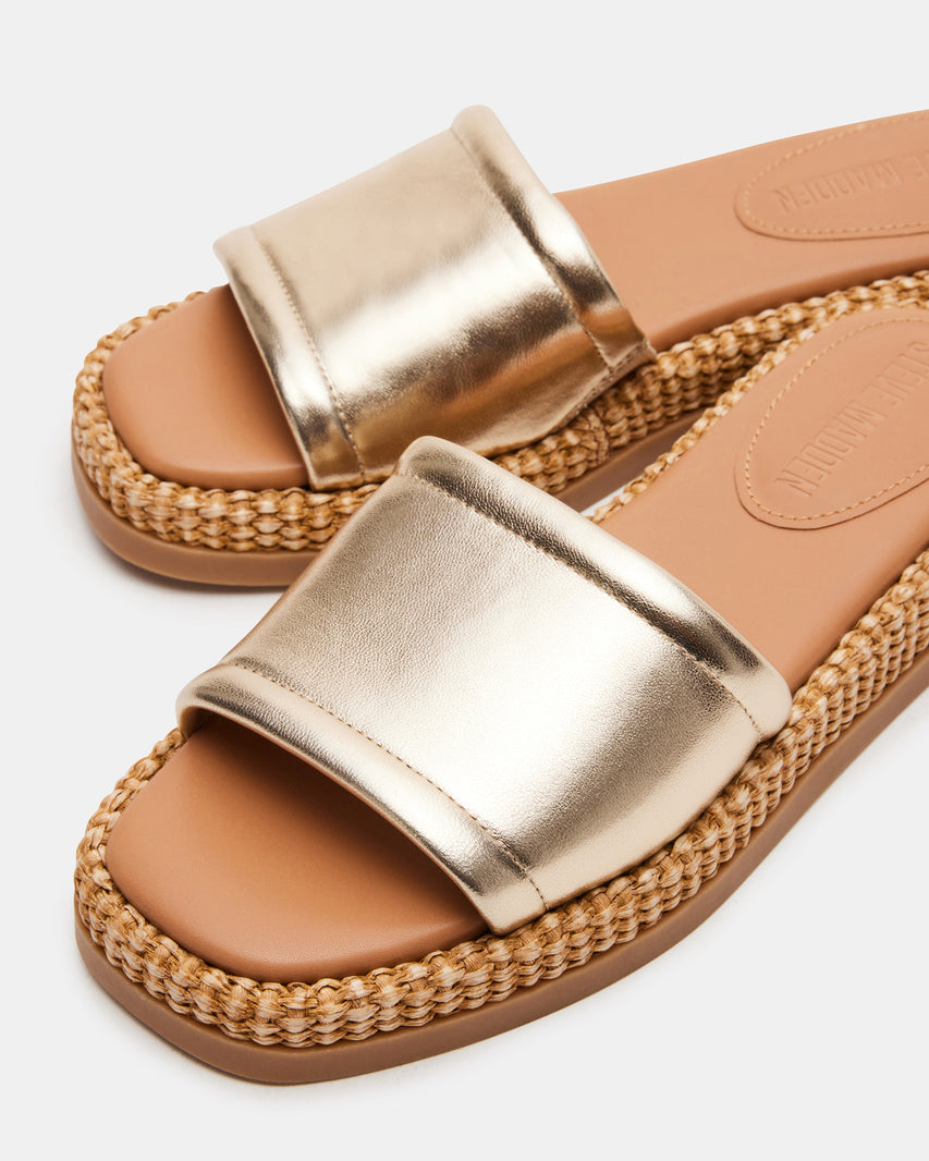 BOARDWALK GOLD LEATHER