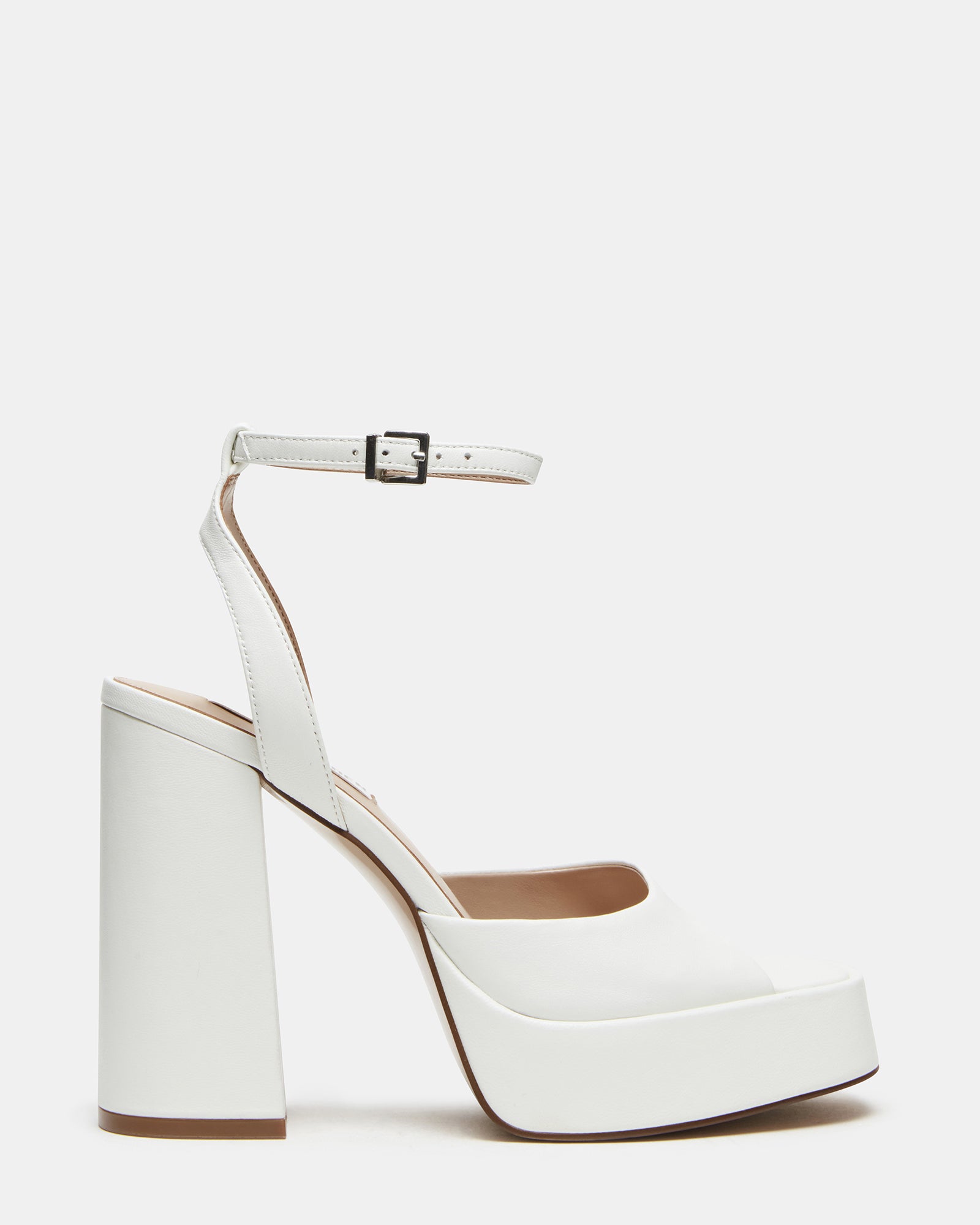 Badgley Mischka Eliana Pointed Platform Heels | Block heels wedding, White  heels wedding, Badgley mischka bridal shoes