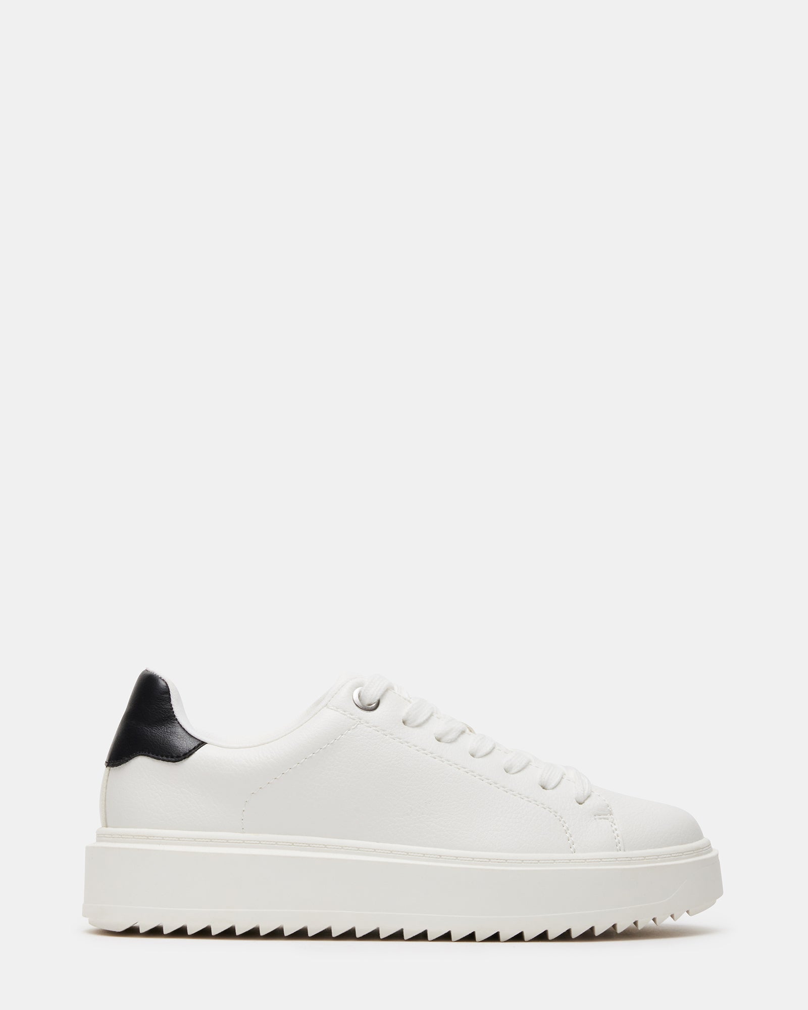 Steve Madden Sprint White Multi Low Top Lace Up