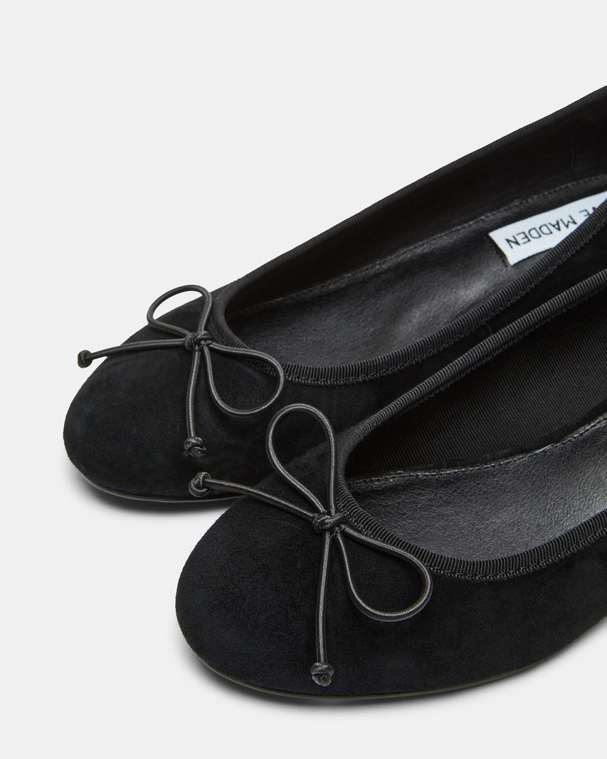 CHERISH BLACK SUEDE