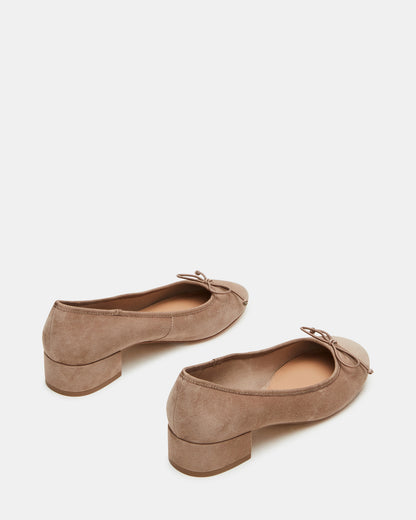 CHERISH TAUPE SUEDE