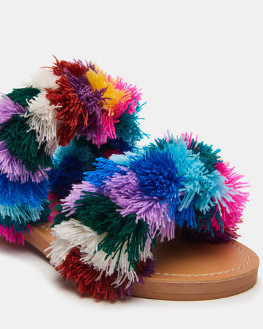 Fuzzy sandals hot sale steve madden