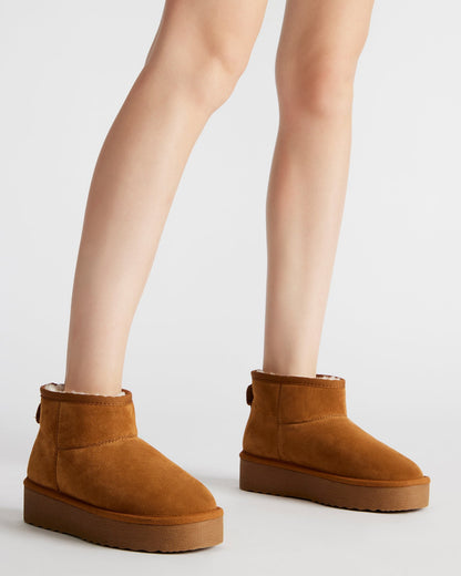 COMFY CHESTNUT SUEDE