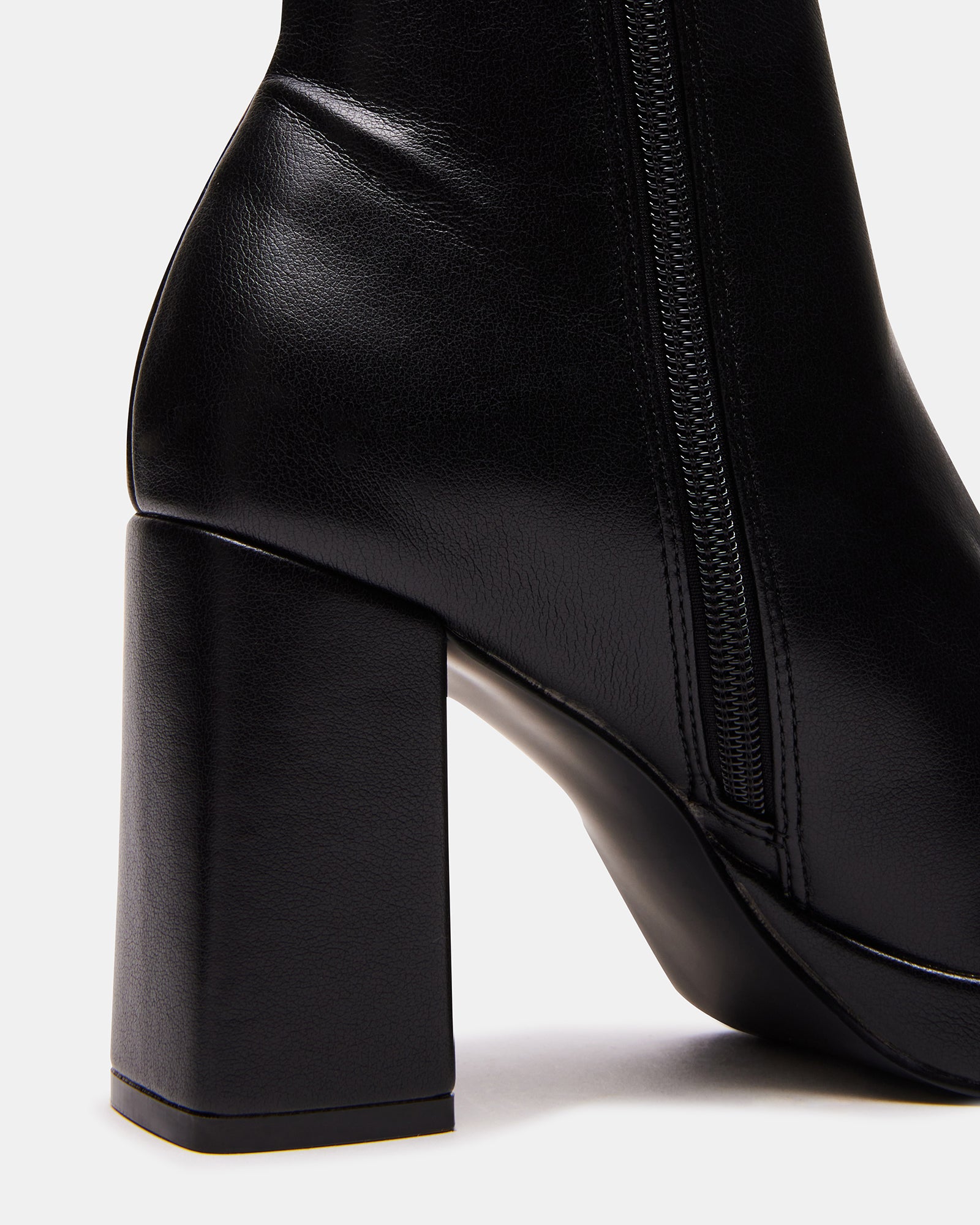 DESIREE Black Square Toe Bootie | Women's Booties – Steve Madden