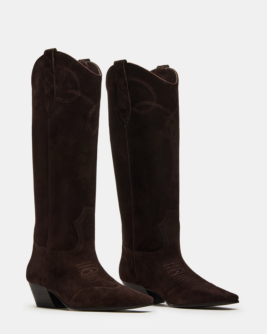 DOLLIE BROWN SUEDE