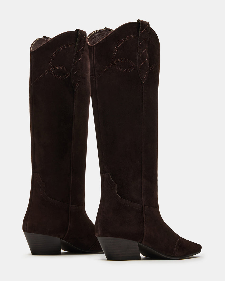 DOLLIE BROWN SUEDE