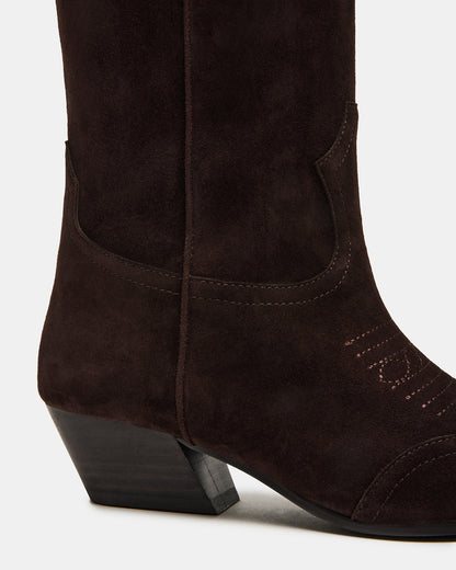 DOLLIE BROWN SUEDE