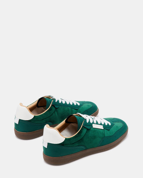 EMPORIA Green Low-Top Lace-Up Sneakers | Women's Sneakers – Steve Madden