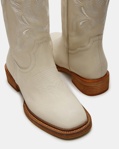 FRONTIER WHITE LEATHER