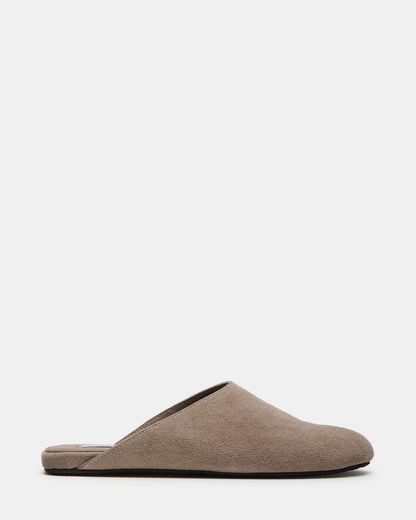 GLIMMER TAUPE SUEDE