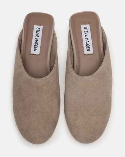 GLIMMER TAUPE SUEDE