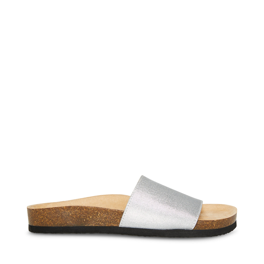 Steve madden sales silver slides