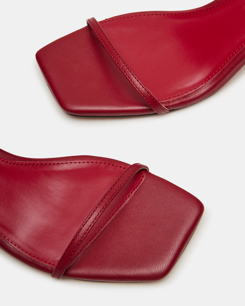 HAIZLEY RED LEATHER