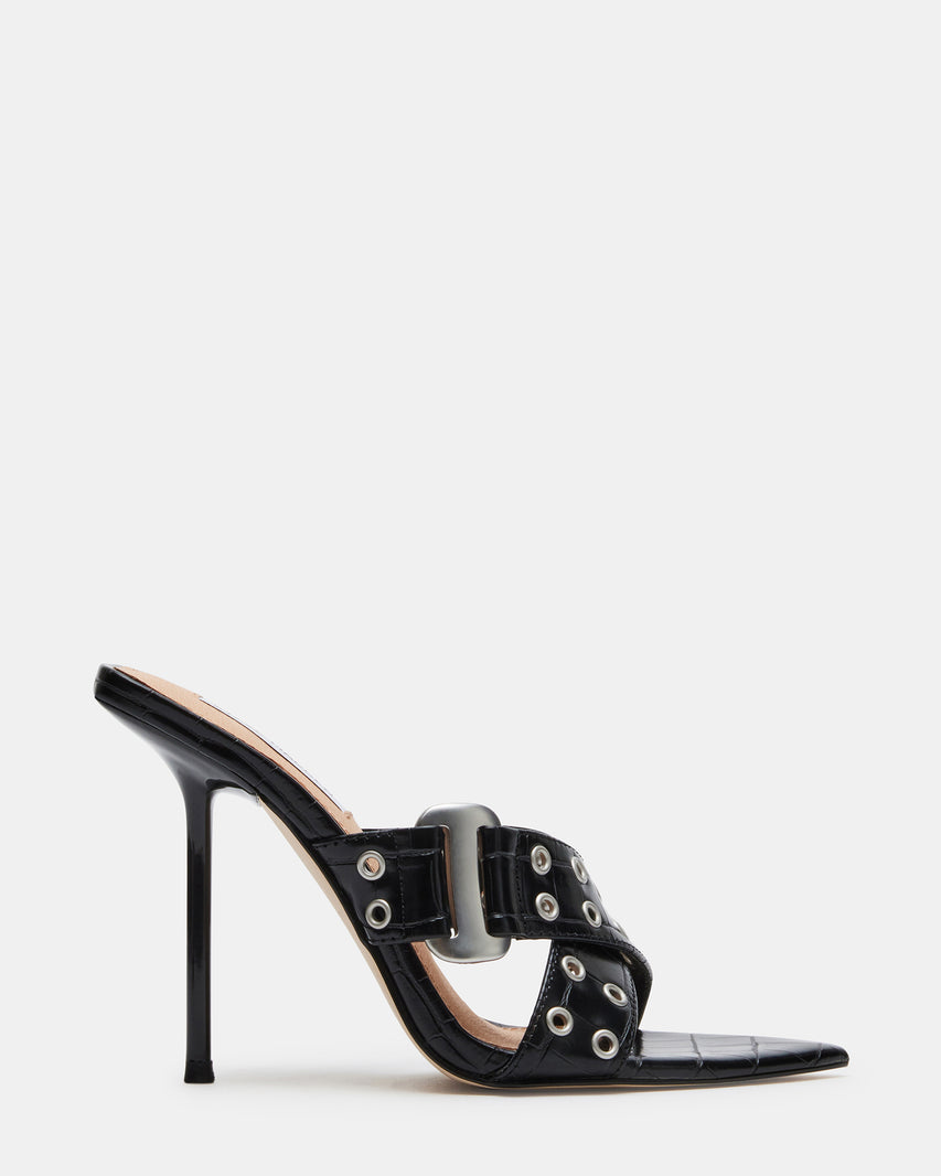 INEZ BLACK CROCODILE