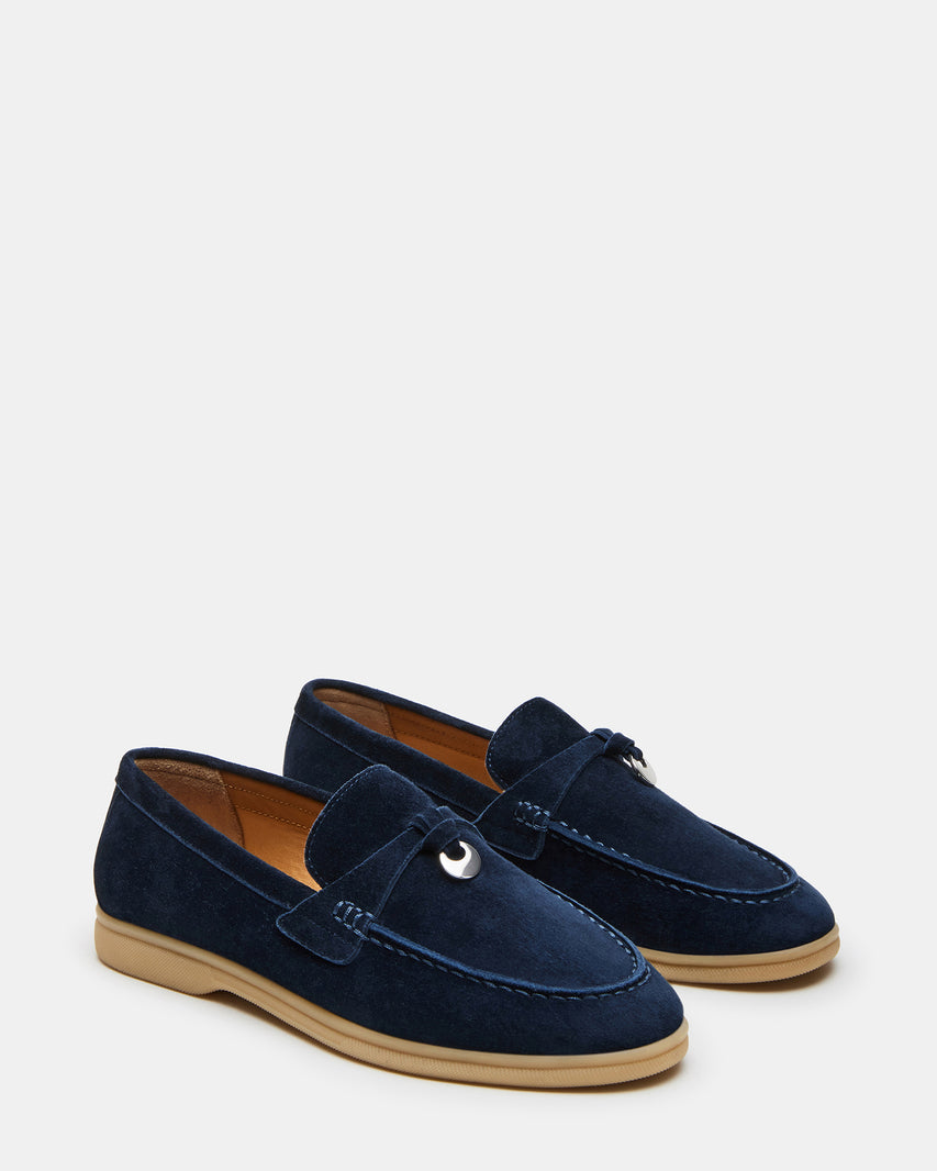 JANUARY NAVY SUEDE