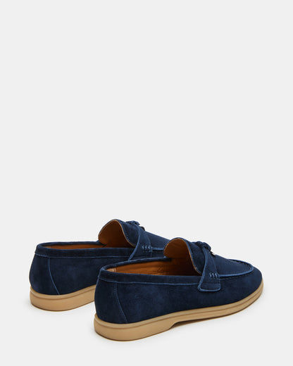 JANUARY NAVY SUEDE