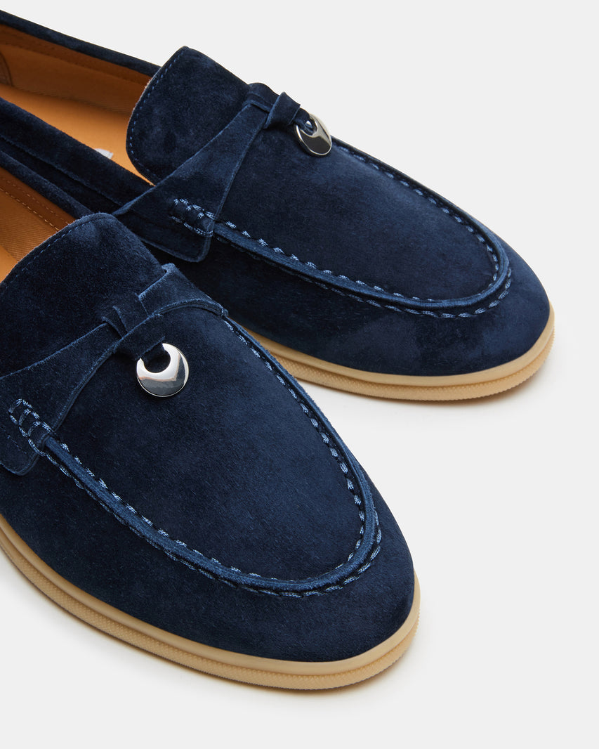 JANUARY NAVY SUEDE