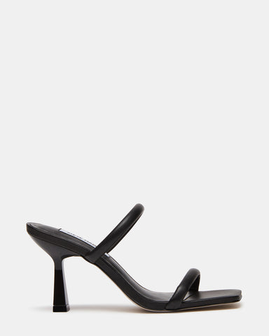 Steve Madden Enjoying Square Toe Sandal in Black at Nordstrom, Size 5.5