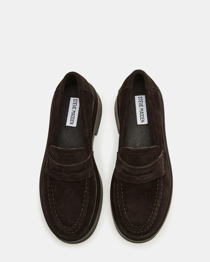 JUBAL CHOCOLATE BROWN SUEDE