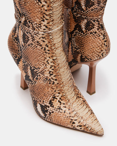 Steve madden snakeskin clearance booties