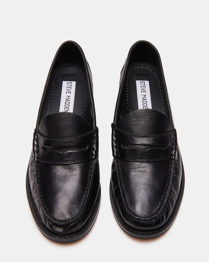 KINGSTON BLACK LEATHER