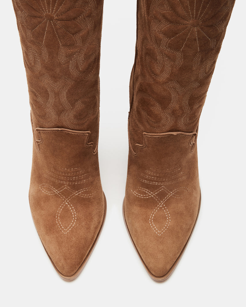 LASSO CHESTNUT SUEDE