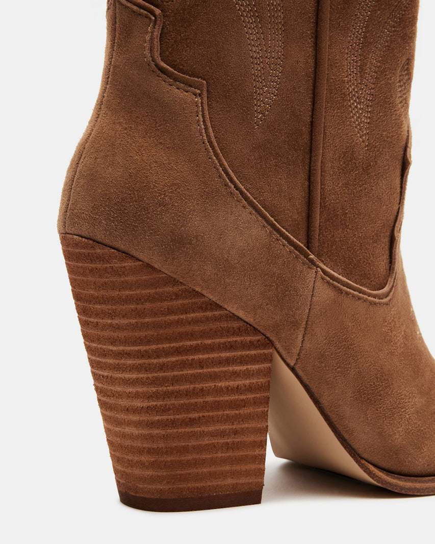 LASSO CHESTNUT SUEDE