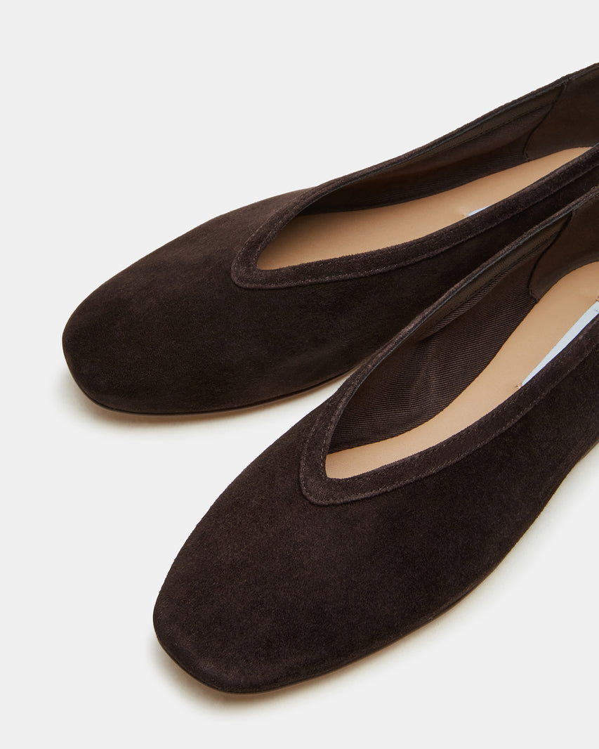 LENI BROWN SUEDE