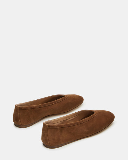 LENI CHESTNUT SUEDE