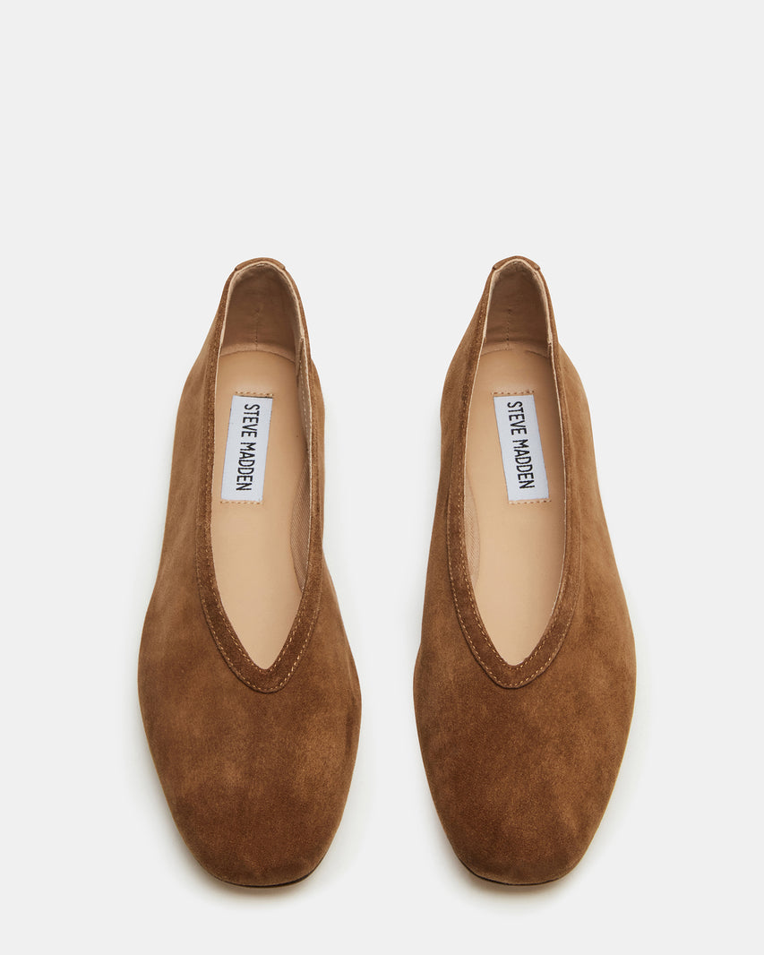 LENI CHESTNUT SUEDE