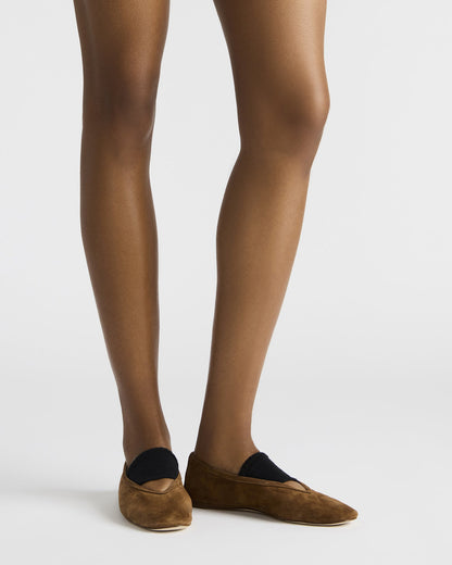 LENI BROWN SUEDE