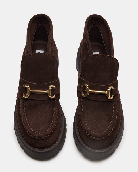 LEON CHOCOLATE BROWN SUEDE