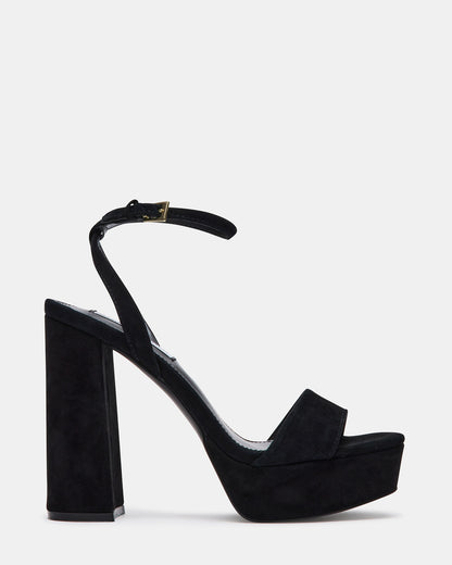 LESSA BLACK SUEDE