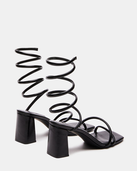 Knot-detail strappy sandals - Black - Ladies | H&M IN
