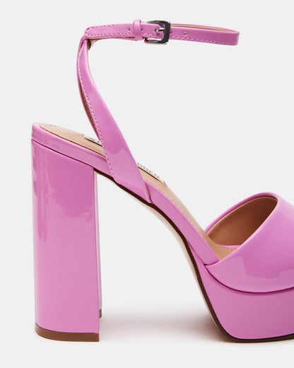 LOURDES PINK PATENT