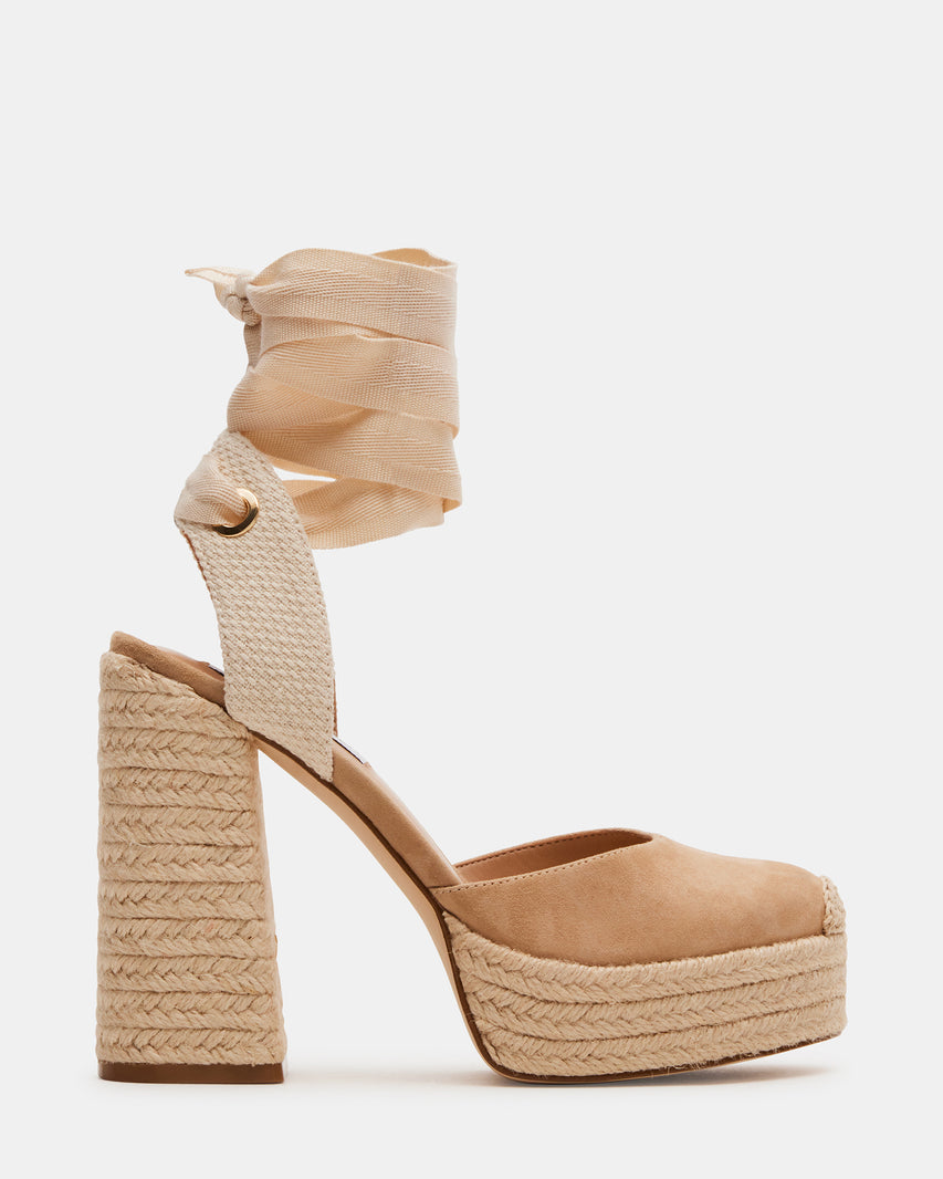 LUVLEY TAN SUEDE