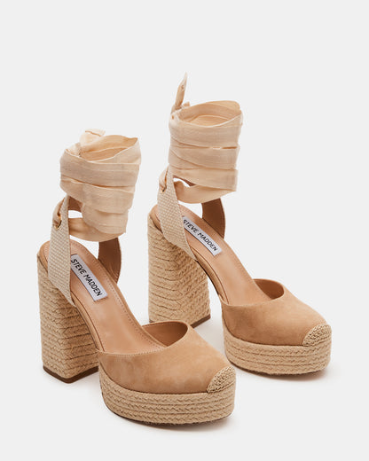 LUVLEY TAN SUEDE