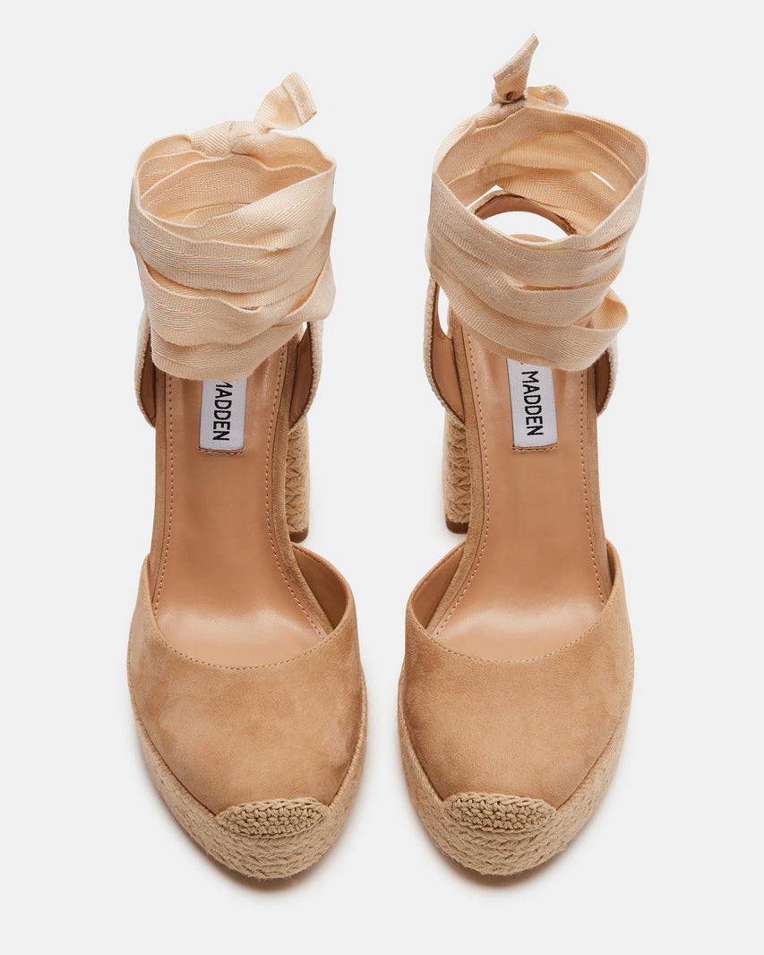 LUVLEY TAN SUEDE